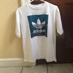 Adidas logo tee